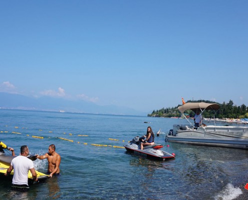 Sommerferie i Makedonien Strand og Vandscooter i Ohrid